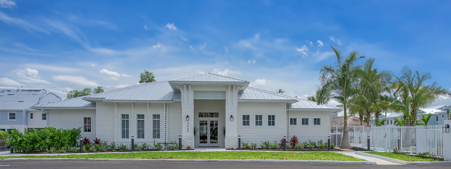 Exterior Clubhouse Front